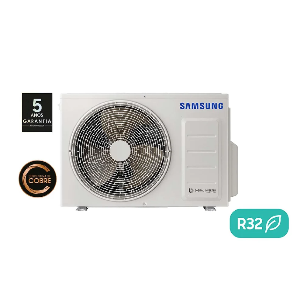 Imagem 2 de 5 do produto Ar Condicionado Split Cassete 4 Vias Samsung Windfree Inverter 24.000 Btus Quente E Frio 220v R-32
