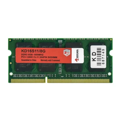 Memoria Ram Para Notebook Keepdata 8GB Ddr3 1600mhz Cl11 Kd16s11 8g