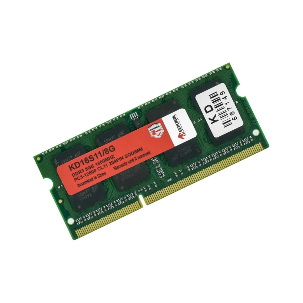 Imagem 2 de 5 do produto Memoria Ram Para Notebook Keepdata 8GB Ddr3 1600mhz Cl11 Kd16s11 8g