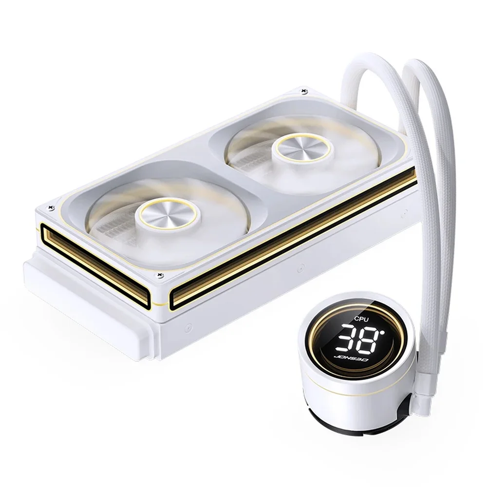 Imagem 5 de 5 do produto Watercooler Jonsbo Th-240 Display LED ARGB 240mm Branco