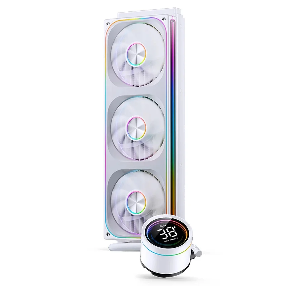 Imagem 5 de 5 do produto Watercooler Jonsbo Th-360 Display Digital ARGB 360mm Branco