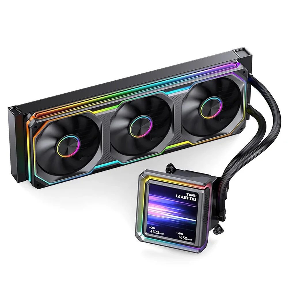 Imagem 4 de 5 do produto Watercooler Jonsbo Tx-360 Display Lcd 360mm ARGB Preto
