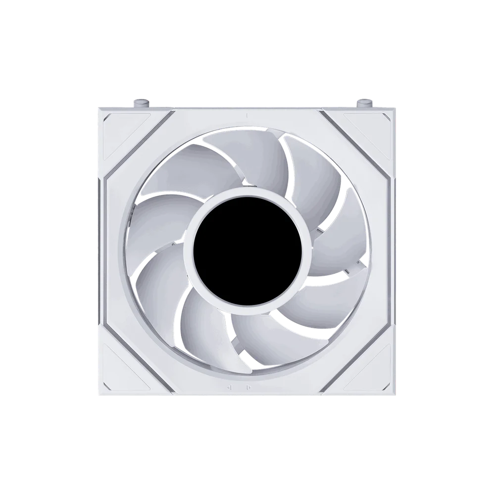 Imagem 5 de 5 do produto Kit 3 Fans 120mm Lian Li Uni Fan Sl-inf Lcd Flex 120, ARGB, White - 12slind1f3w