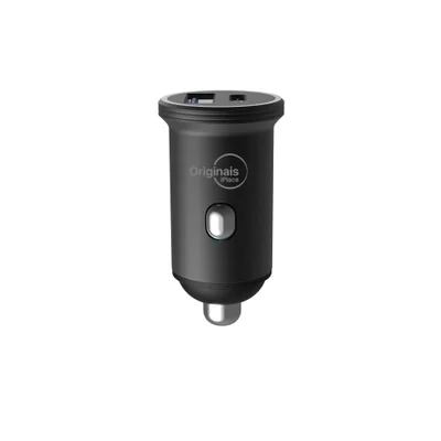 Carregador Veicular 48w Iplace, Usb-c Power Delivery + Usb-a Quick Charge