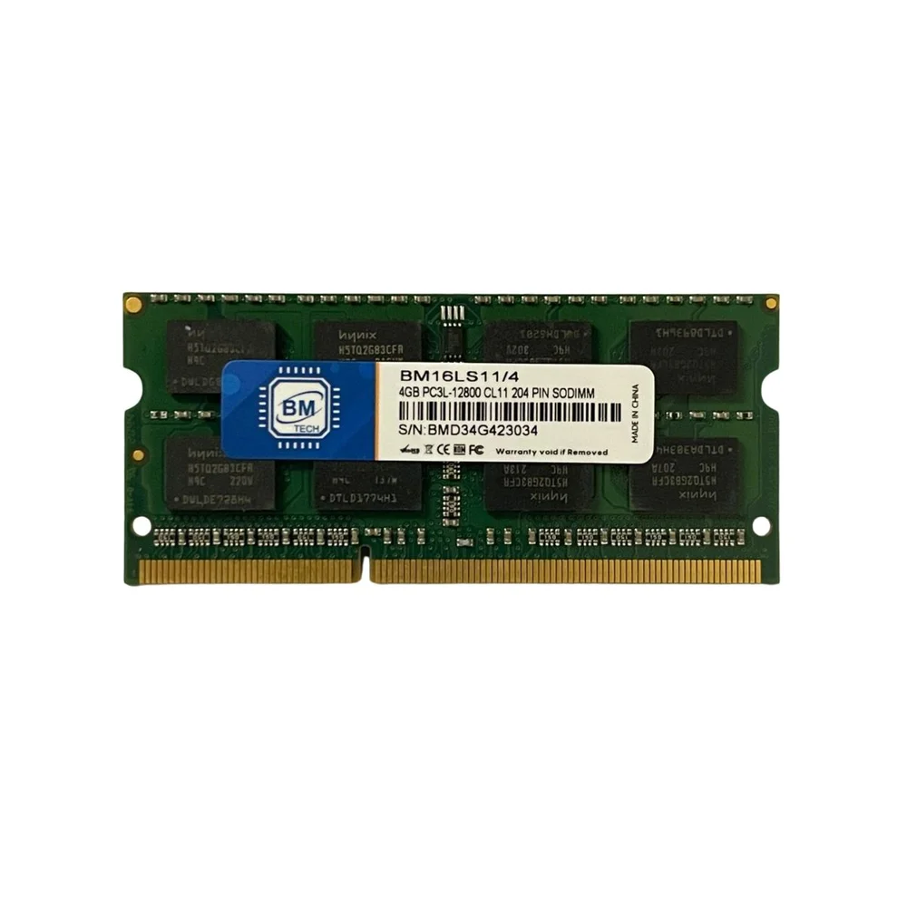 Memoria Ram Para Notebook Bmtech 4gb Ddr3l 1600mhz Cl11 Bm16ls11 4