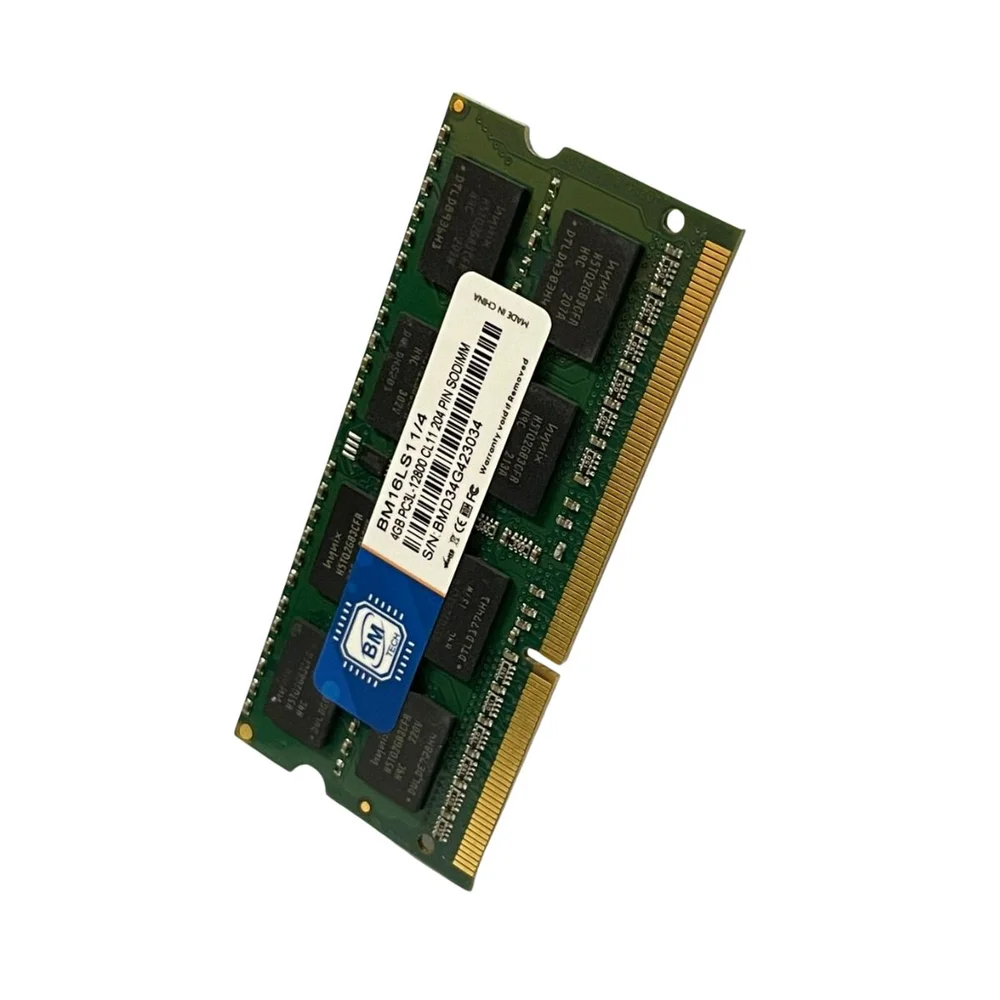 Imagem 4 de 4 do produto Memoria Ram Para Notebook Bmtech 4gb Ddr3l 1600mhz Cl11 Bm16ls11 4