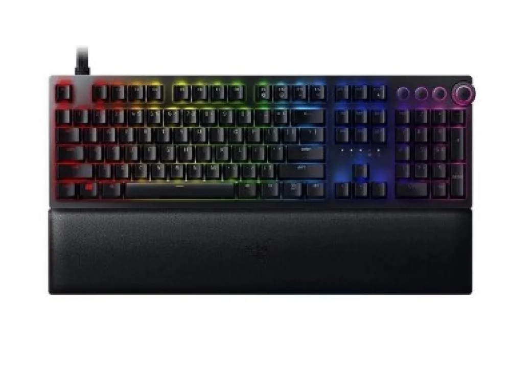 Imagem 1 de 3 do produto Teclado Razer Qwerty Inglês Us Cor Preto Com Luz RGB