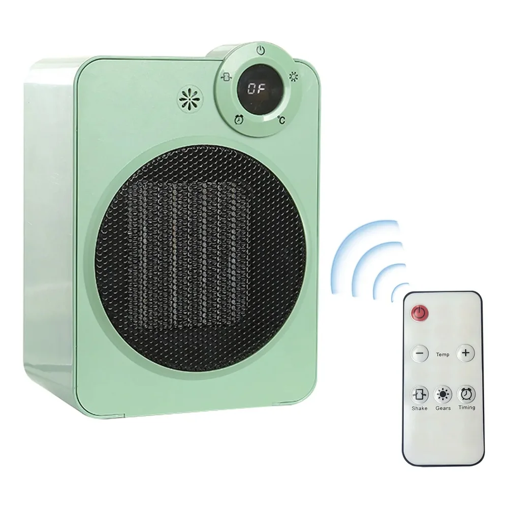 Imagem 5 de 5 do produto Aquecedor Eletrico Portatil Display Digital Controle Angulo 70 Graus Temperatura Ajustavel Potente Casa Trabalho