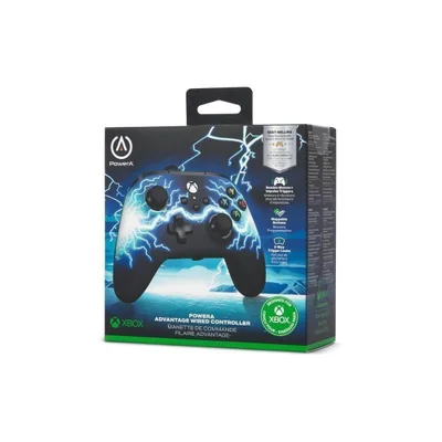Controle Com Fio Powera Xbgp0190-01 XBOX/pc Azul