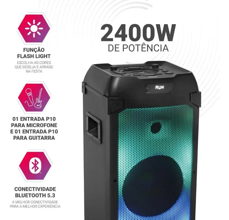 Imagem 2 de 5 do produto Caixa De Som Amplificada Philco PCx 22000