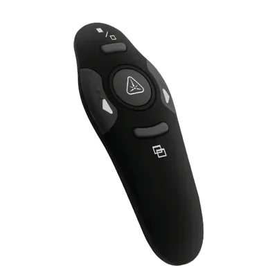 Apresentador Slide Tomate Laser Sem Fio 15m Preto 2.4ghz Mct-105 Tomate
