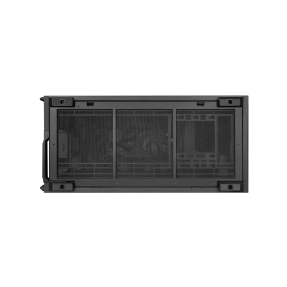 Imagem 2 de 3 do produto Gabinete Lian Li D4-matx Wood, Ssf, 2 Fans, Black - B4x-wd