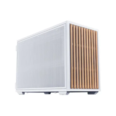 Gabinete Lian Li D4-matx Wood, Ssf, 2 Fans, White - B4w-wd