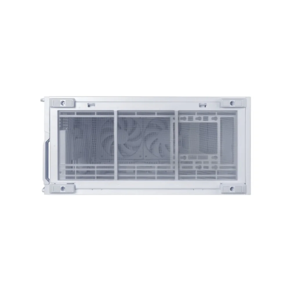 Imagem 2 de 3 do produto Gabinete Lian Li D4-matx Wood, Ssf, 2 Fans, White - B4w-wd
