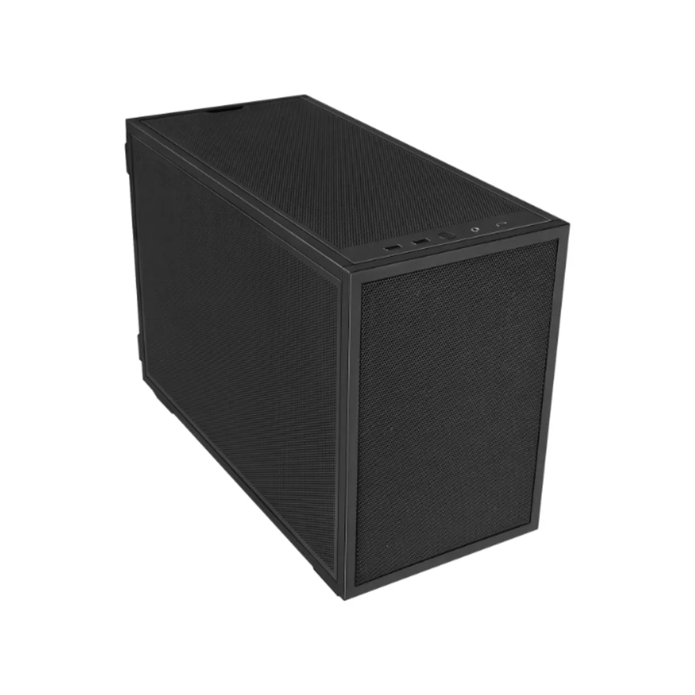 Imagem 3 de 3 do produto Gabinete Lian Li D4-matx Mesh, Ssf, 2 Fans, Black - B4x