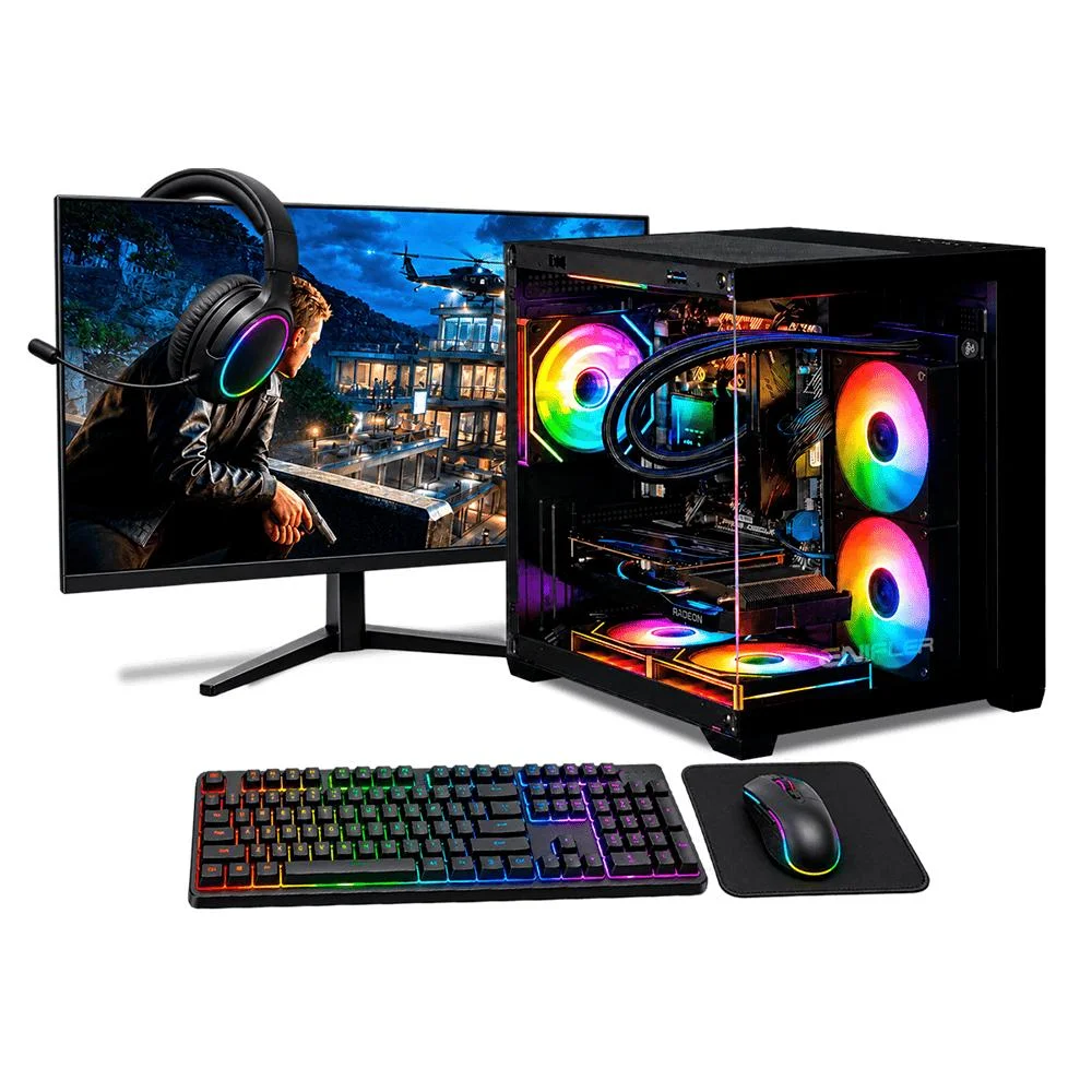 Kabum PC Gamer Completo Intel i7 Rx 58016 Gb SSD