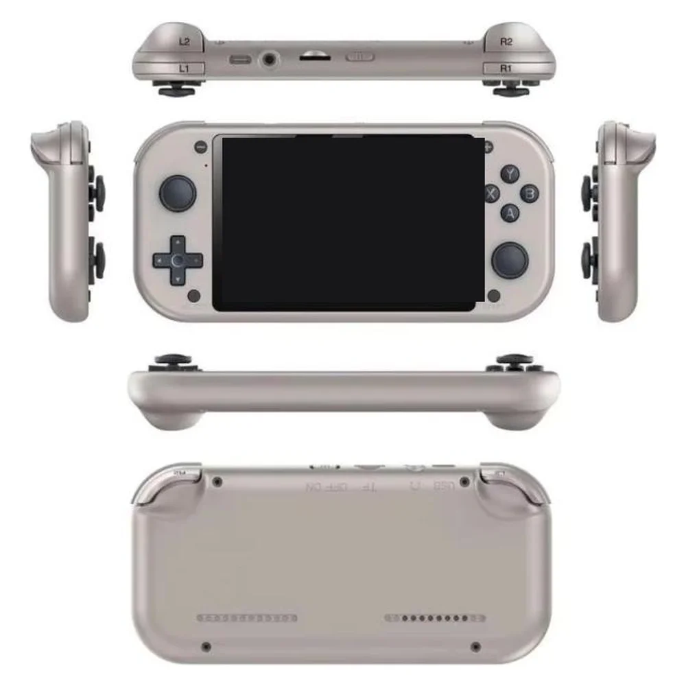 Imagem 1 de 1 do produto Console Portátil Retrô M17, Tela Hd Ips 4.3", Quad-core 1.2ghz, Duplo Analógico, Bateria Até 6h, Slot Micro Sd E Usb-c