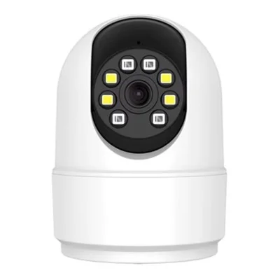 Câmera De Segurança Wi-fi 6 Pt 360°, Visão Noturna Colorida, Detecção De Pessoas, Áudio Bidirecional E Alerta Em Tempo Real