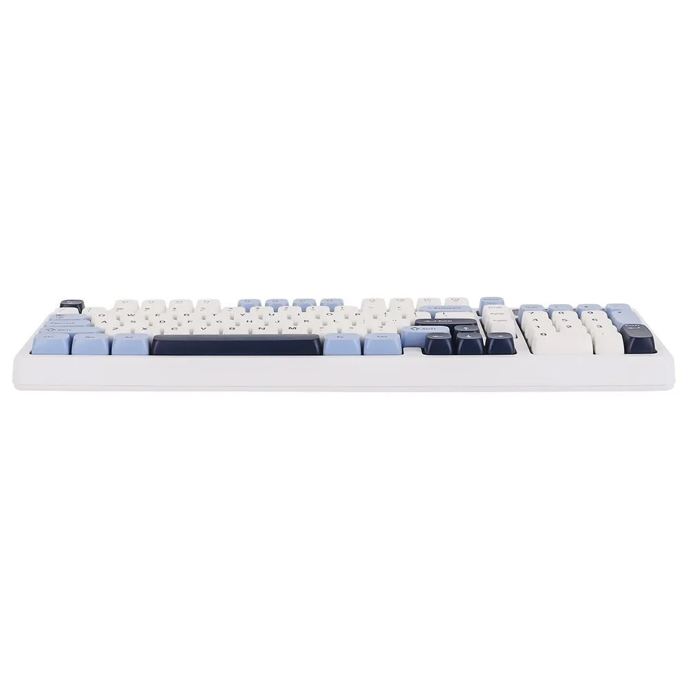 Imagem 3 de 4 do produto Teclado Gamer Ajazz Af98 Usb Inglês Azul 985713 Mecânico Switch Hot-swap Iluminação RGB Anti-ghosting