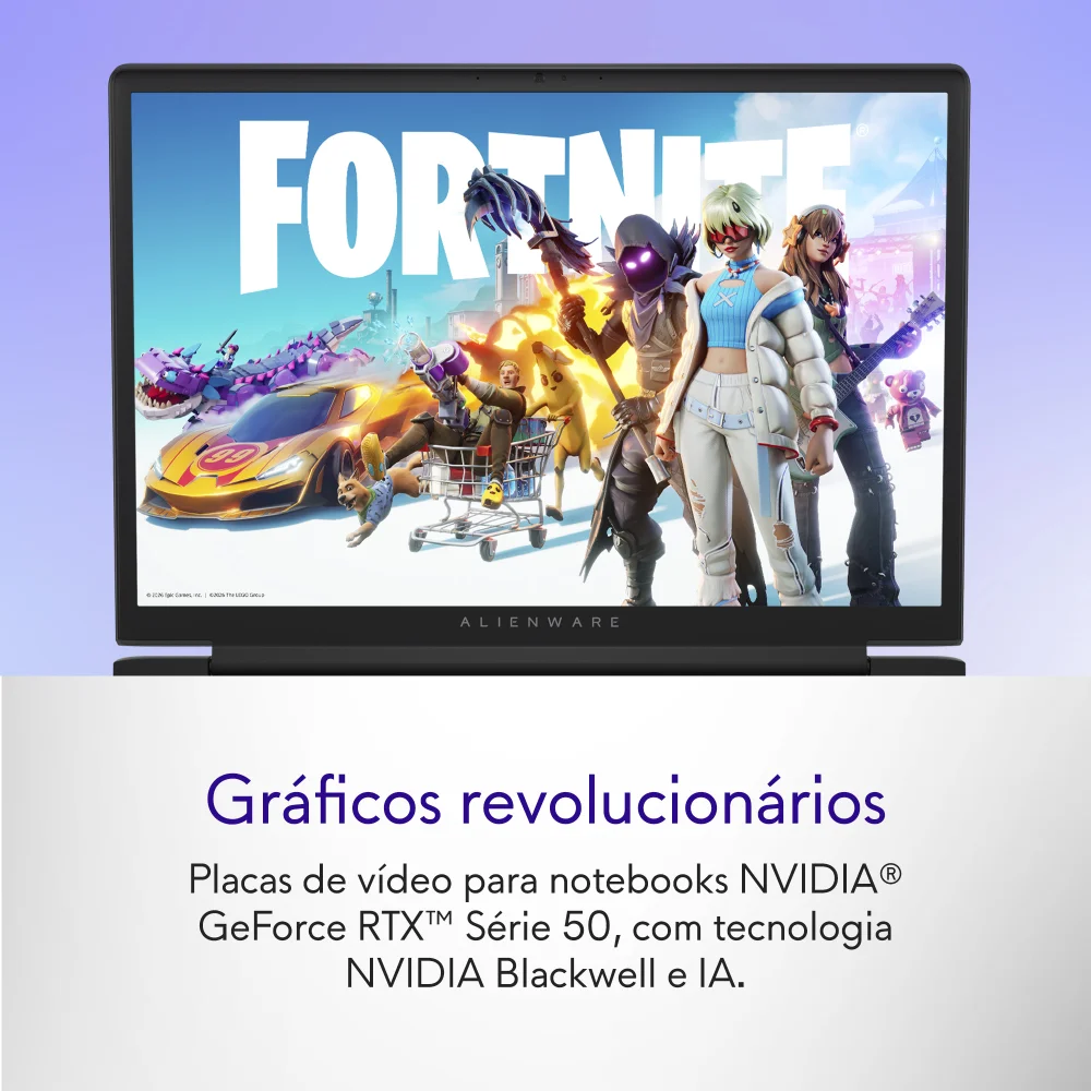 Imagem 2 de 5 do produto Notebook Gamer Dell Alienware 15 Da15260 Da15-c5210h-u40 15,3" Wuxga Intel Core5 16gb 512gbssd Nvidia RTX4050 Ubuntu