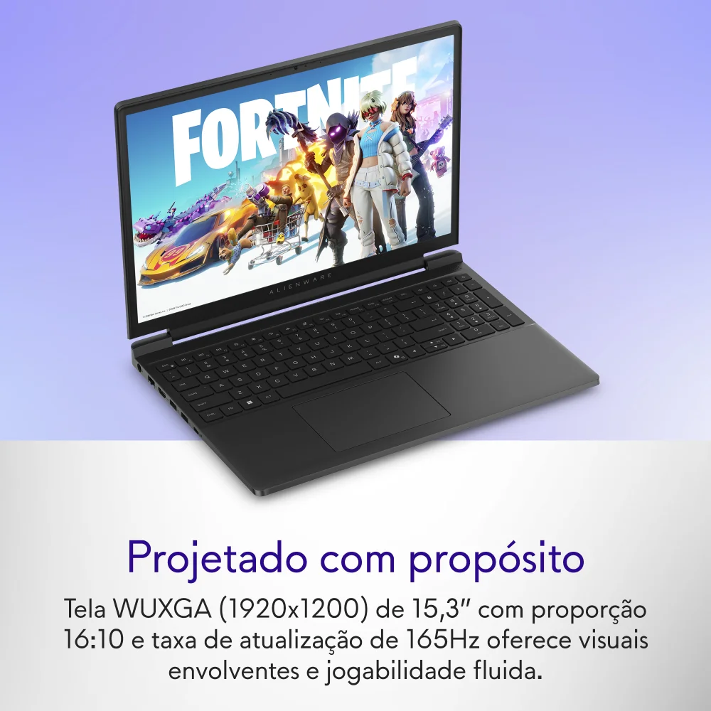 Imagem 5 de 5 do produto Notebook Gamer Dell Alienware 15 Da15260 Da15-c5210h-u40 15,3" Wuxga Intel Core5 16gb 512gbssd Nvidia RTX4050 Ubuntu