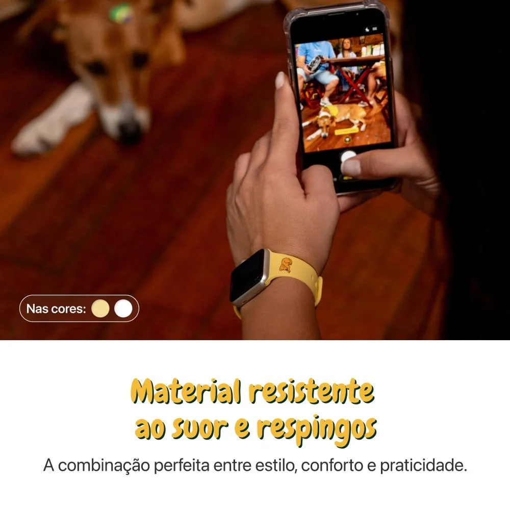 Imagem 2 de 5 do produto Kit Pulseira Apple Watch 38/40/41 Mm,   Do Brasil