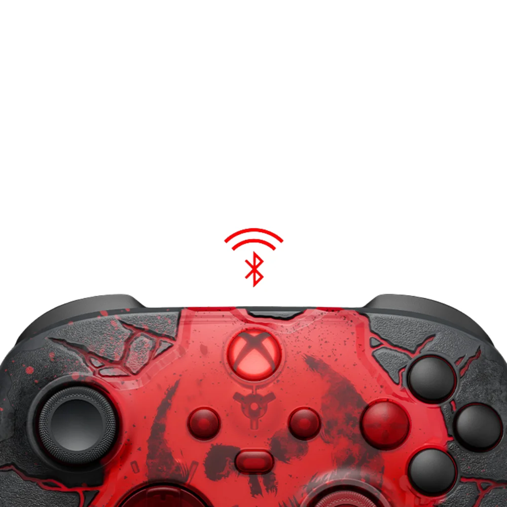 Imagem 3 de 5 do produto Controle Sem Fio XBOX Series Edição Limitada Gears Of War E-day