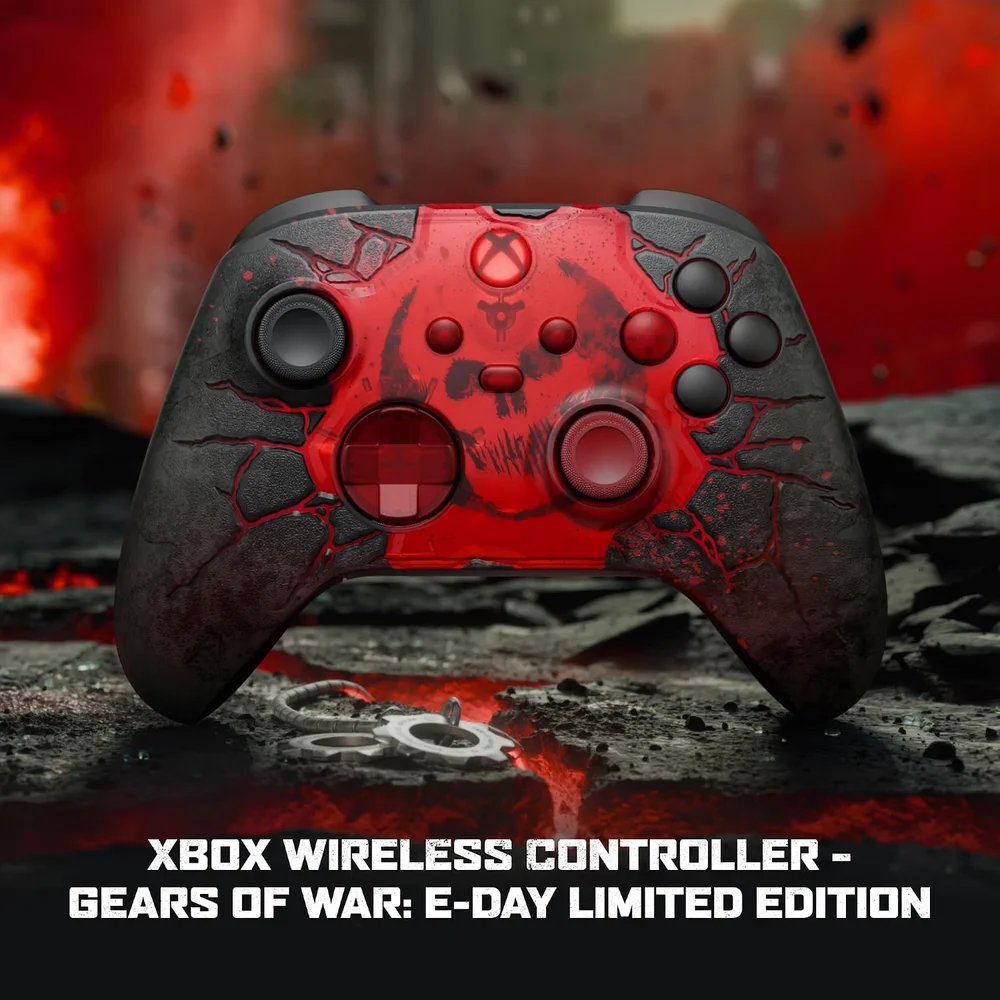 Imagem 5 de 5 do produto Controle Sem Fio XBOX Series Edição Limitada Gears Of War E-day