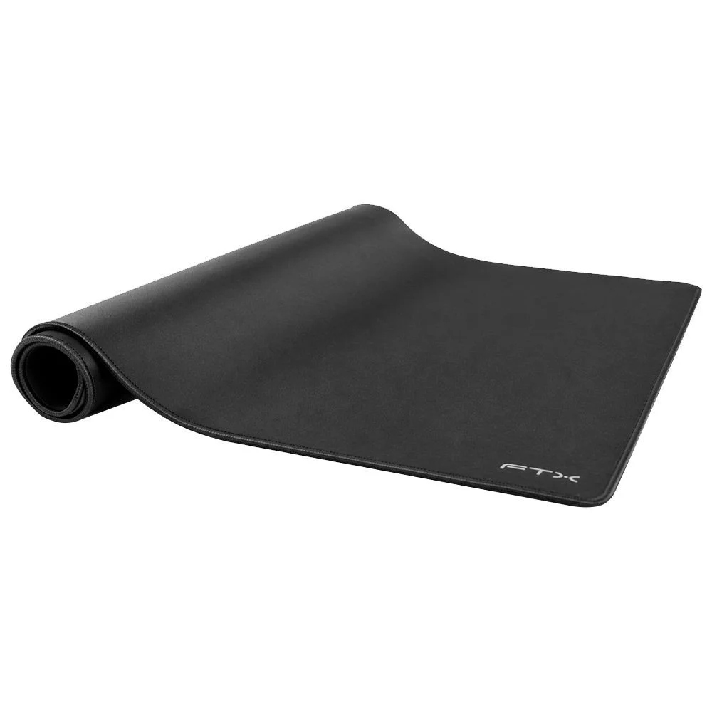 Imagem 3 de 3 do produto Mousepad Gamer Ftx Ftxmp03 900x400x3mm Grande Speed Antiderrapante Bordas Costuradas Preto