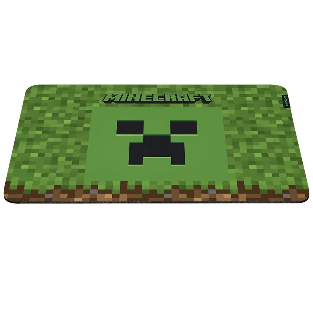 Imagem 3 de 4 do produto Mousepad Gamer Razer Gigantus V2 Minecraft Rz02-03333800-r3m1 360x275mm 3mm Base Antiderrapante Tecido Otimizado Preto
