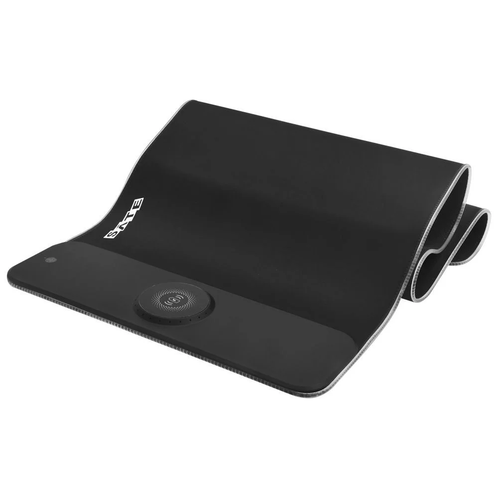 Imagem 2 de 3 do produto Mousepad Gamer Satellite A-pad09w RGB 80x30 Grande Base Antiderrapante LED Preto