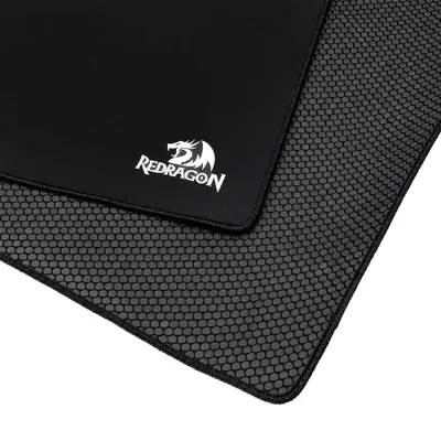 Mousepad Gamer Redragon P032 Flick Xl 900x400mm Superfície Speed Antiderrapante Borda Costurada Preto