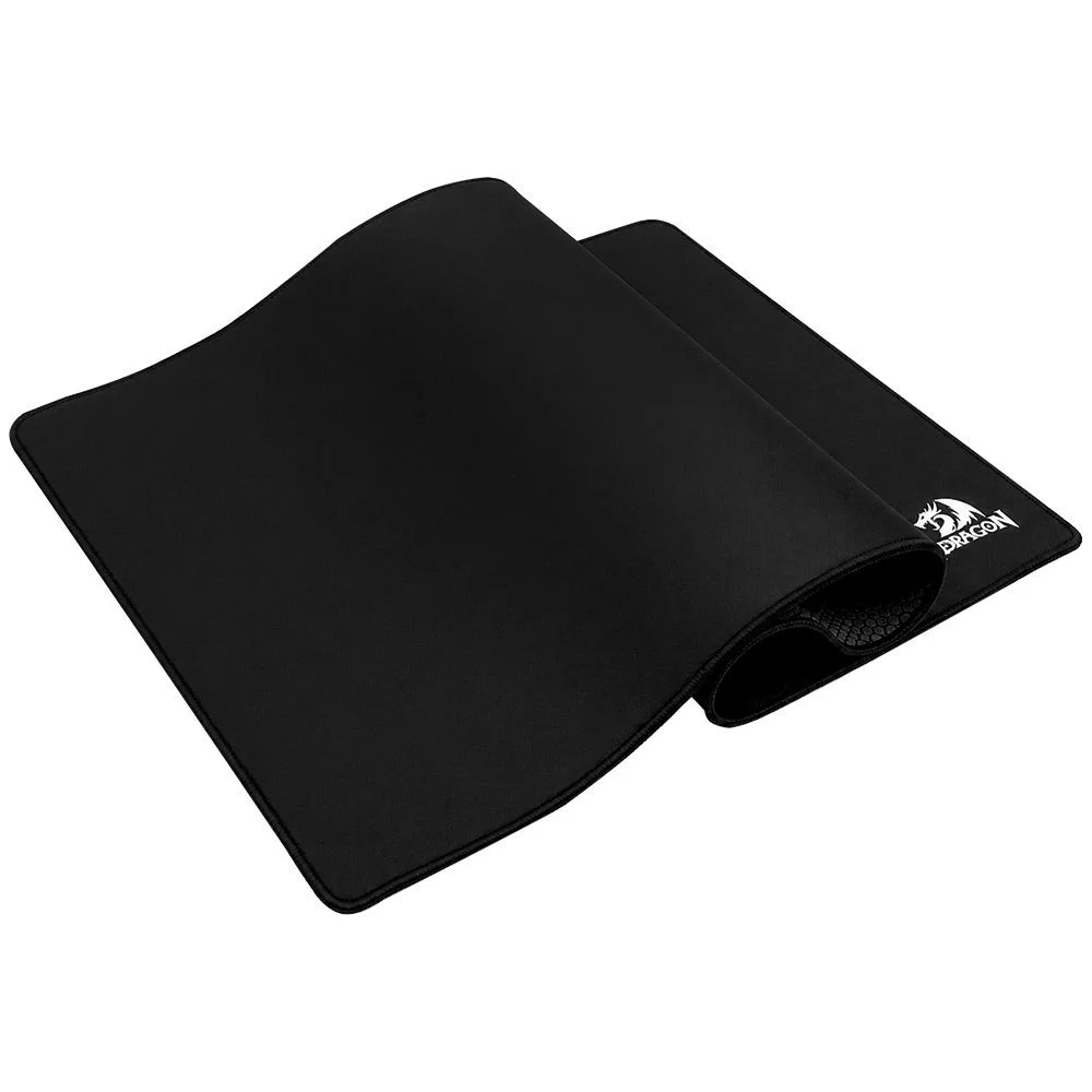 Imagem 3 de 4 do produto Mousepad Gamer Redragon P032 Flick Xl 900x400mm Superfície Speed Antiderrapante Borda Costurada Preto