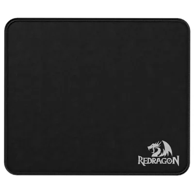 Mousepad Gamer Redragon P030 Flick M 320x270mm Preto Superfície Speed Antiderrapante Borda Costurada