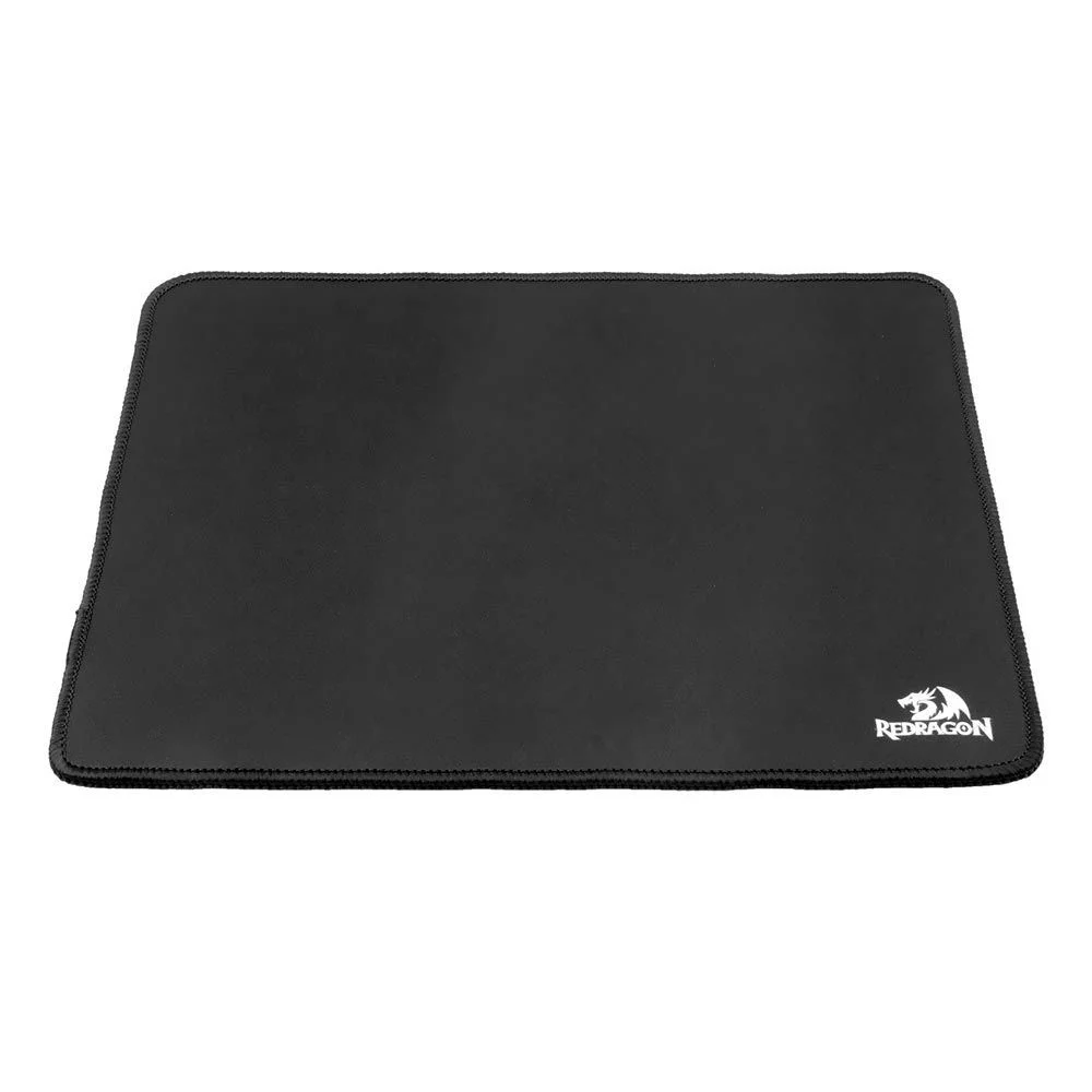 Imagem 3 de 3 do produto Mousepad Gamer Redragon P030 Flick M 320x270mm Preto Superfície Speed Antiderrapante Borda Costurada