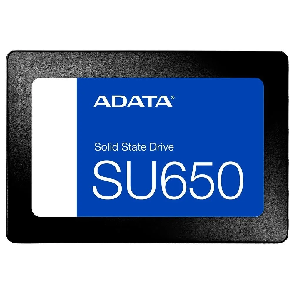 SSD Adata Ultimate Su650 240GB 2.5 " Sata 3 Asu650ss-240gt-r Leitura 520mb/s 3d Nand Interno Notebook PC