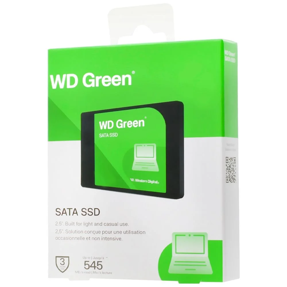 Imagem 2 de 2 do produto SSD Sandisk Wd Green 250gb 2.5 Sata 3 Wds250g5g0a Interno 530mb/s Leitura Notebook PC Armazenamento Rápido Confiável