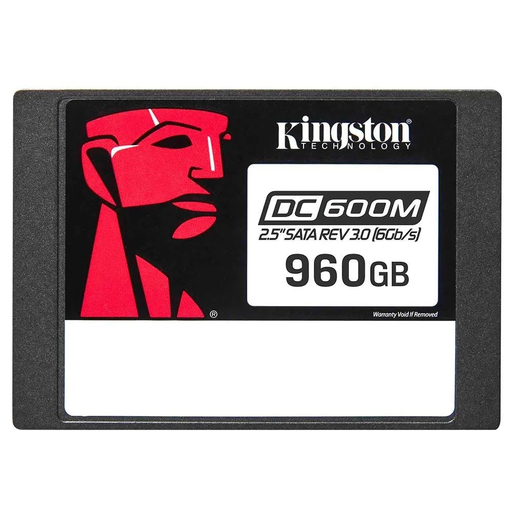 SSD Kingston Sedc600m/960g Dc600m 960gb 2.5 Sata 3 Enterprise Server 3d Tlc Plp Hot-plug Alta Performance