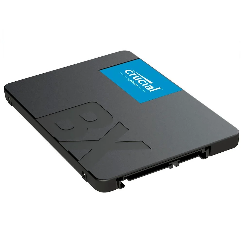 Imagem 3 de 3 do produto SSD Crucial Bx500 500gb 2.5 Sata 3 Ct500bx500ssd1 3d Nand Leitura 540mb/s Interno Para Notebook E PC Gamer Preto