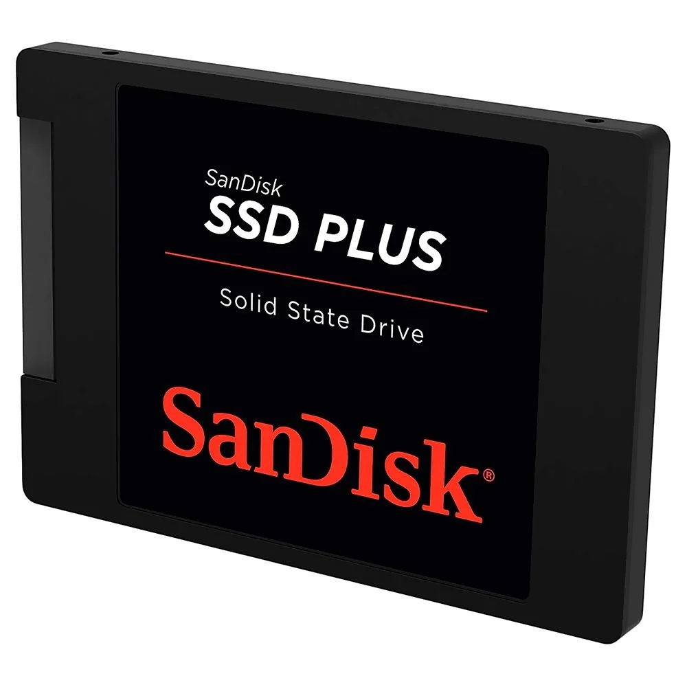 Imagem 2 de 3 do produto SSD Sandisk Plus 1TB 2.5 Sata 3 Sdssda-1t00-g27 Leitura 535mb/s Interno Notebook PC Gamer