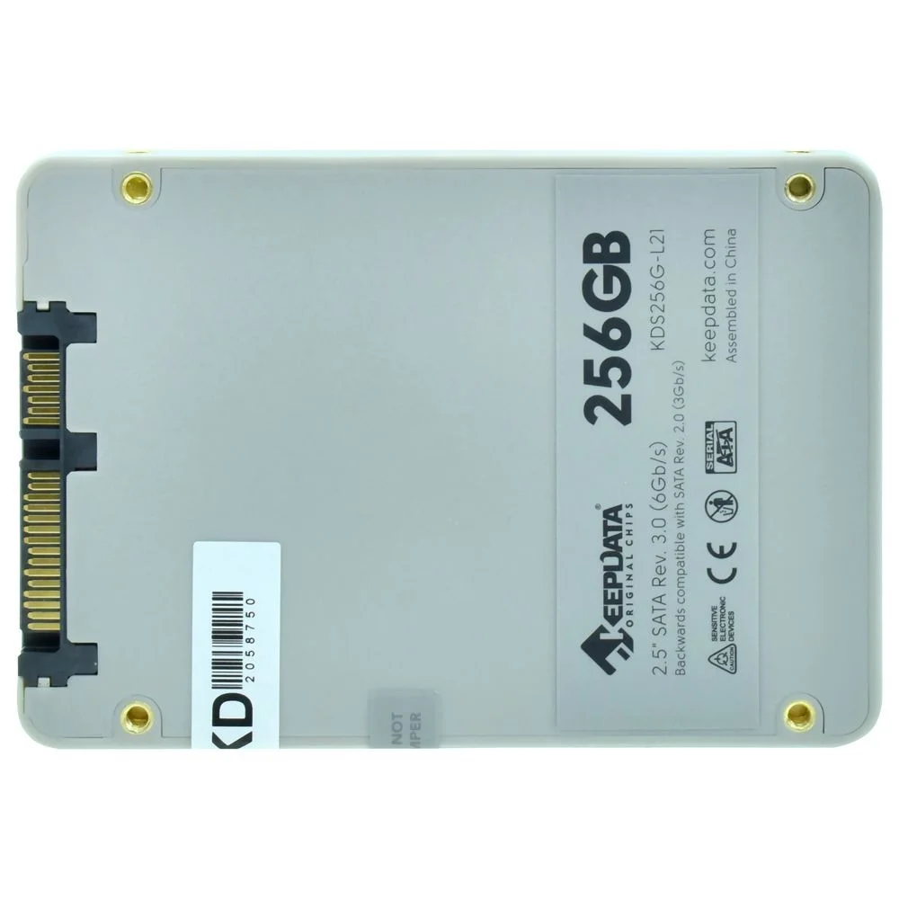 Imagem 3 de 3 do produto SSD Keepdata 256gb 2.5 Sata 3 Kds256g-l21 2,5 " Interno Notebook PC Sata Iii 6gbps Alta Velocidade