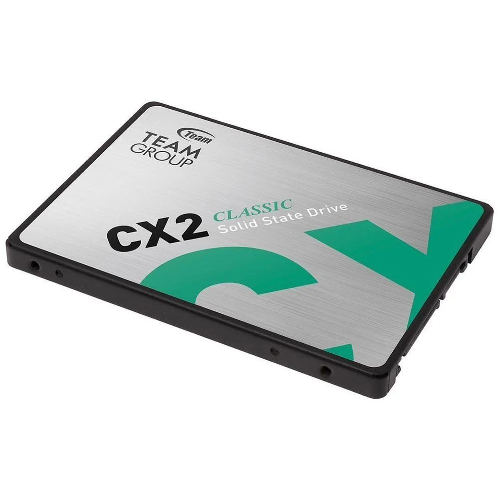 SSD Team Group Cx2 256gb T253x6256g0c101 2.5 Sata Iii Leitura 520mb/s Interno Notebook PC Gamer