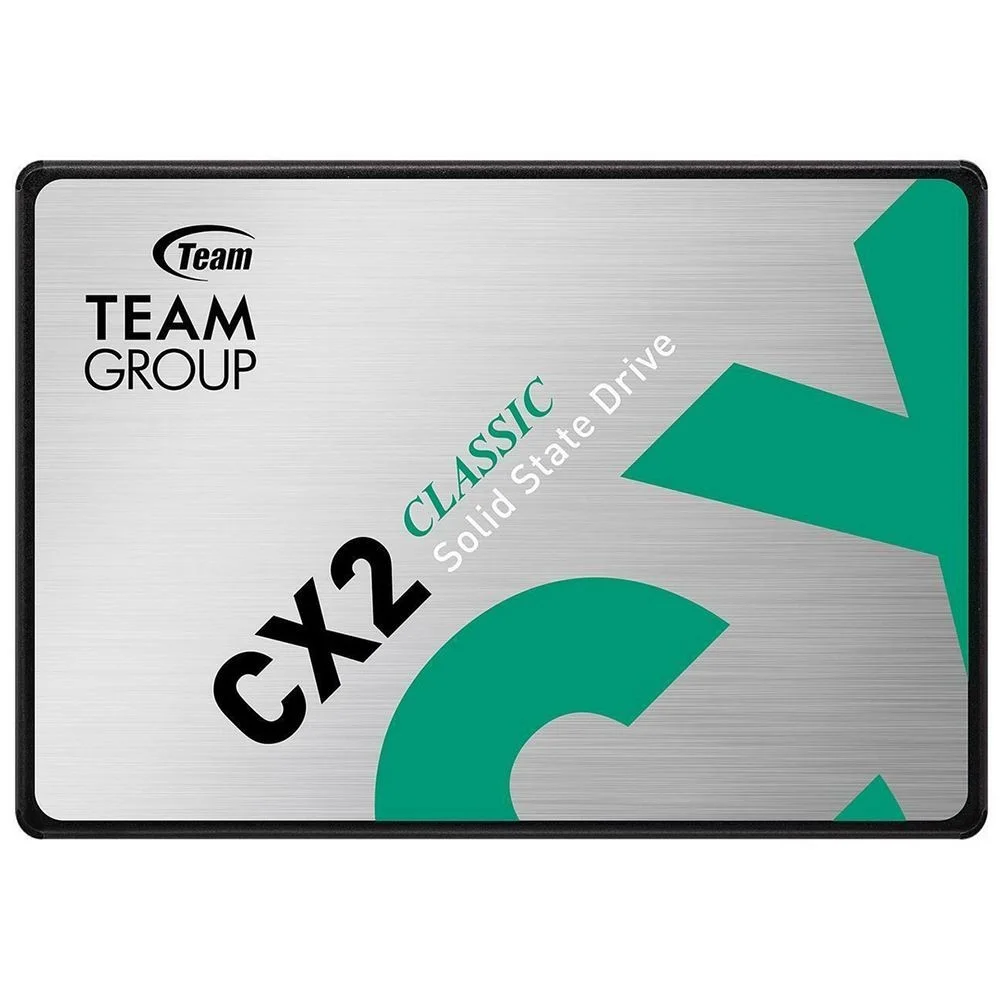 Imagem 3 de 4 do produto SSD Team Group Cx2 256gb T253x6256g0c101 2.5 Sata Iii Leitura 520mb/s Interno Notebook PC Gamer