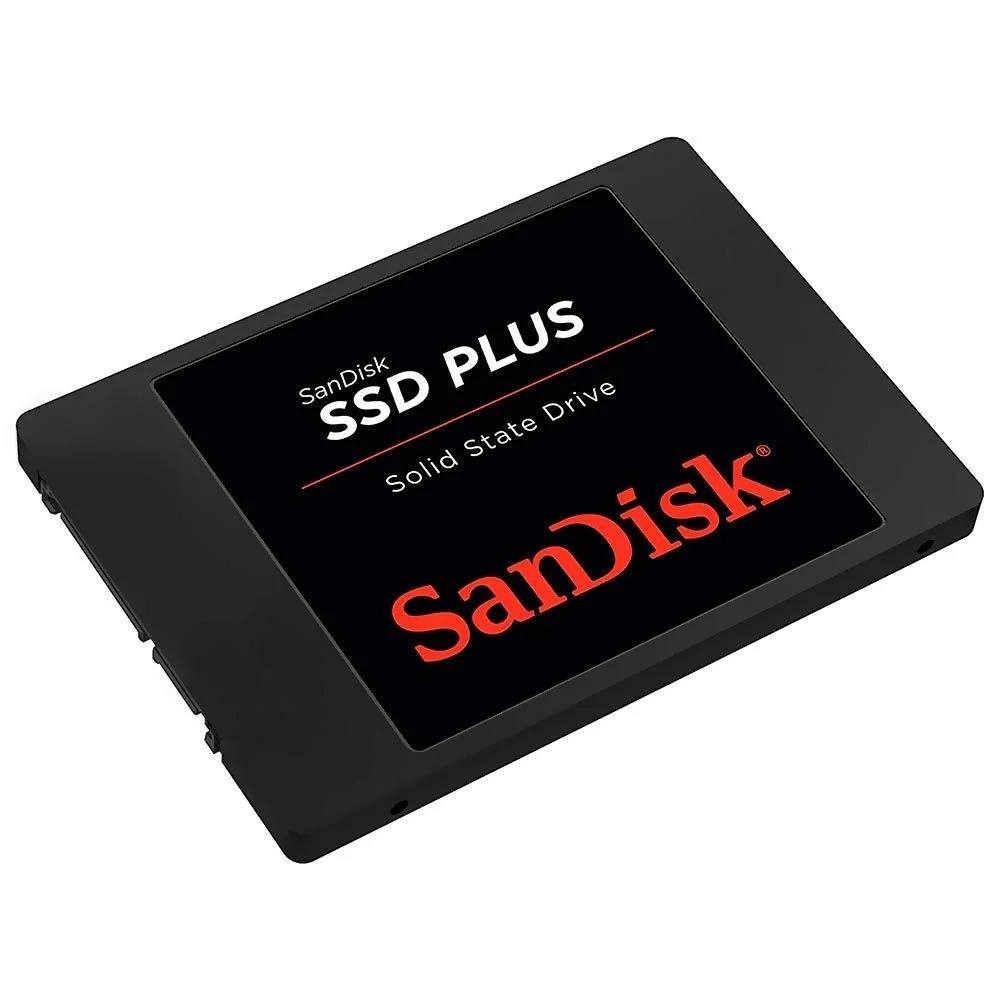 Imagem 2 de 3 do produto SSD Sandisk Plus 2TB Sdssda-2t00-g26 2.5 Sata 3 Leitura 530mb/s Armazenamento Interno Notebook PC