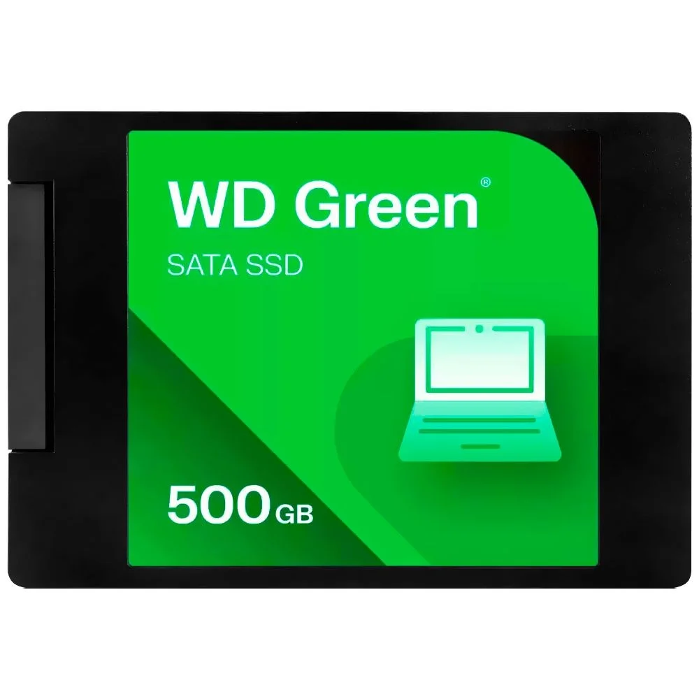 SSD Sandisk 500gb Wd Green 2.5 Sata 3 Wds500g5g0a 545mb/s Interno Notebook PC Confiável
