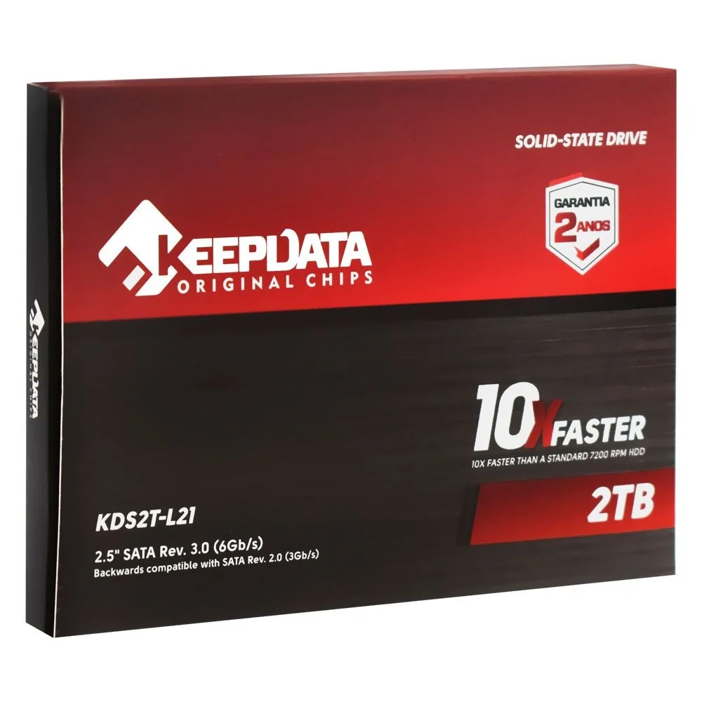 Imagem 2 de 2 do produto SSD Keepdata 2TB Kds2t-l21 Sata 3 2.5 " 6gb/s Interno Notebook PC Computador Alta Velocidade Armazenamento Confiável