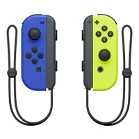 Controle JoyCon Nintendo Switch Azul e Amarelo
