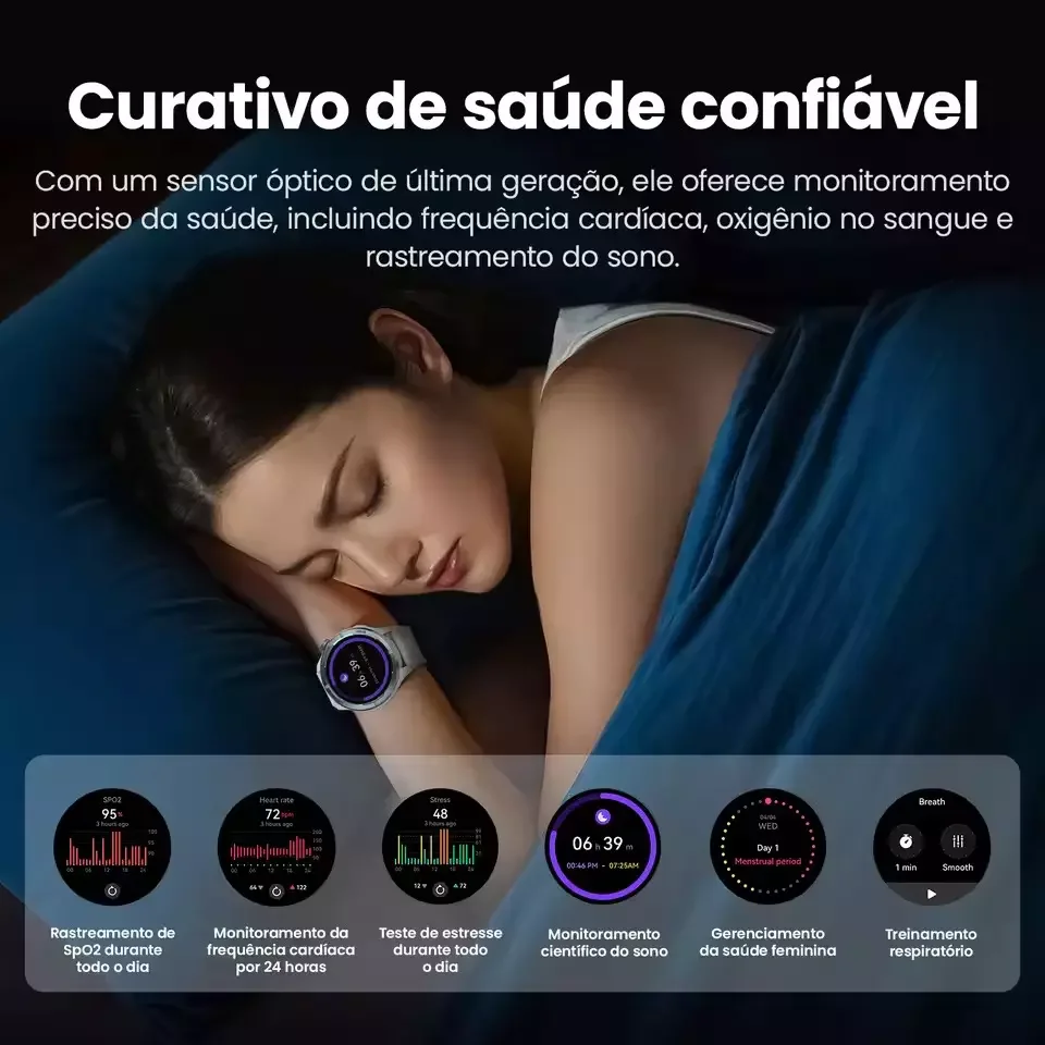 Imagem 3 de 5 do produto Smartwatch Haylou Solar Neo AmoLED A Prova Dagua Cor:preto