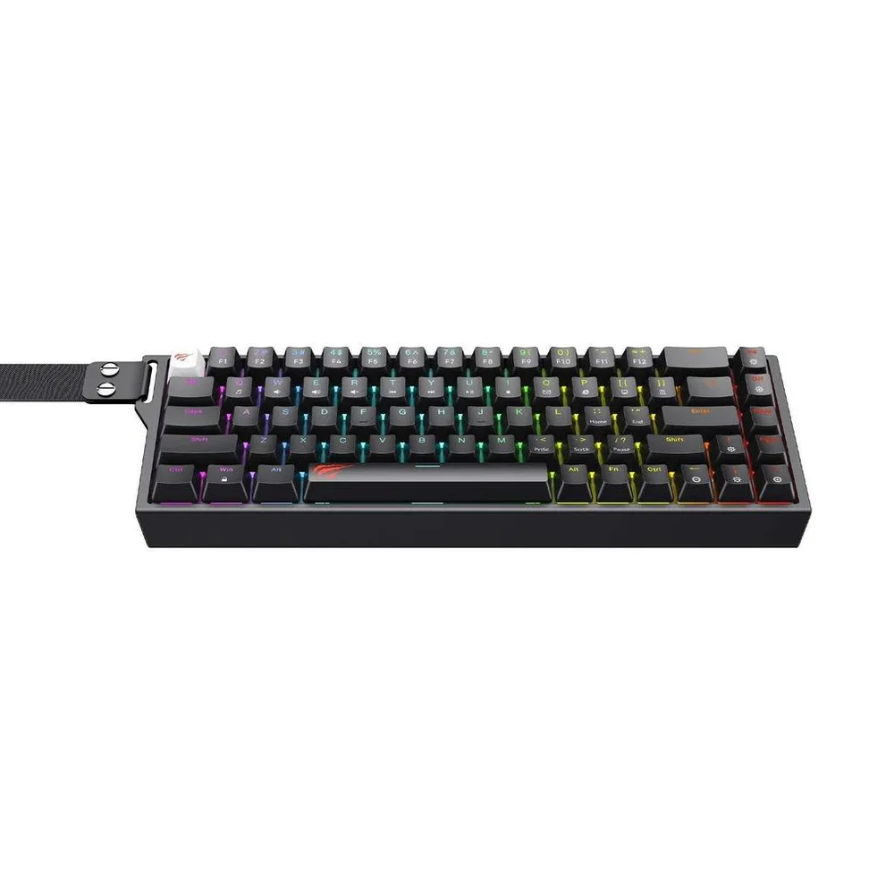 Imagem 2 de 2 do produto Teclado Mecânico Gamer Havit Contour Kb922l, RGB, Preto