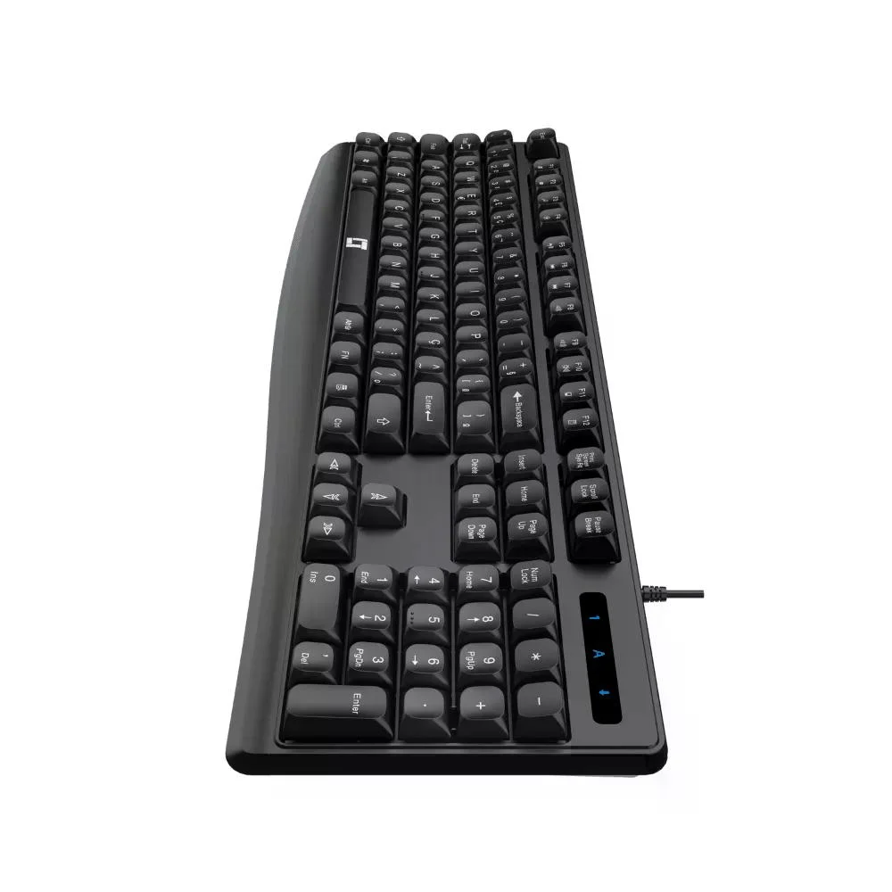 Imagem 2 de 5 do produto Teclado Office Leader Tech Kb300, Abnt2, Usb, Preto, Lt-kb300-mm-bk